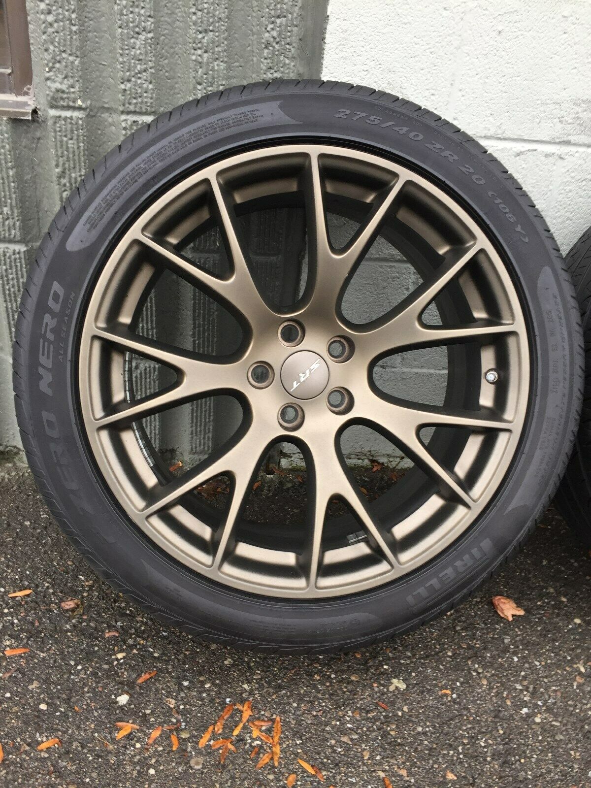 Genuine SRT Hellcat 20” Brass Monkey Wheel & Tire Set